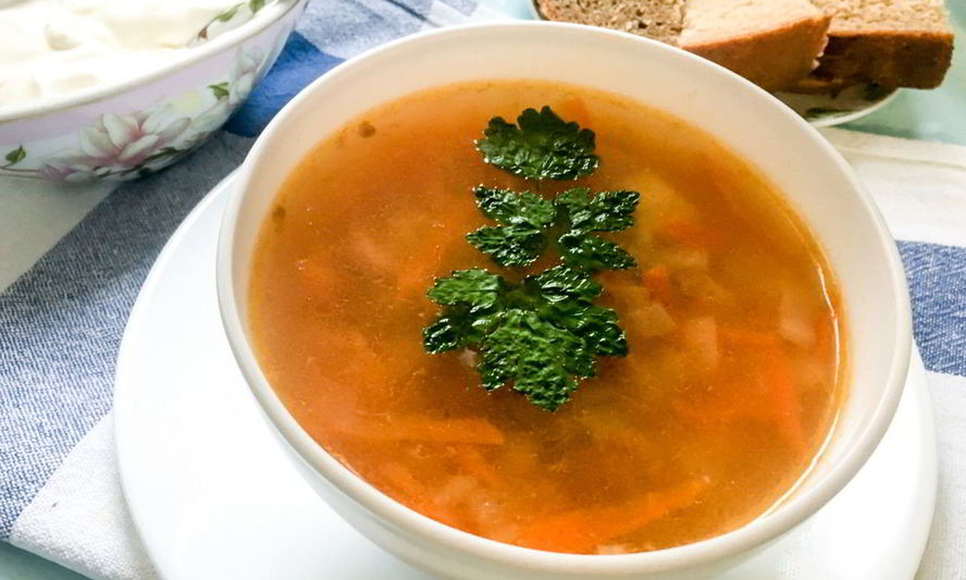 Рецепт щей из свежей капусты с индейкой