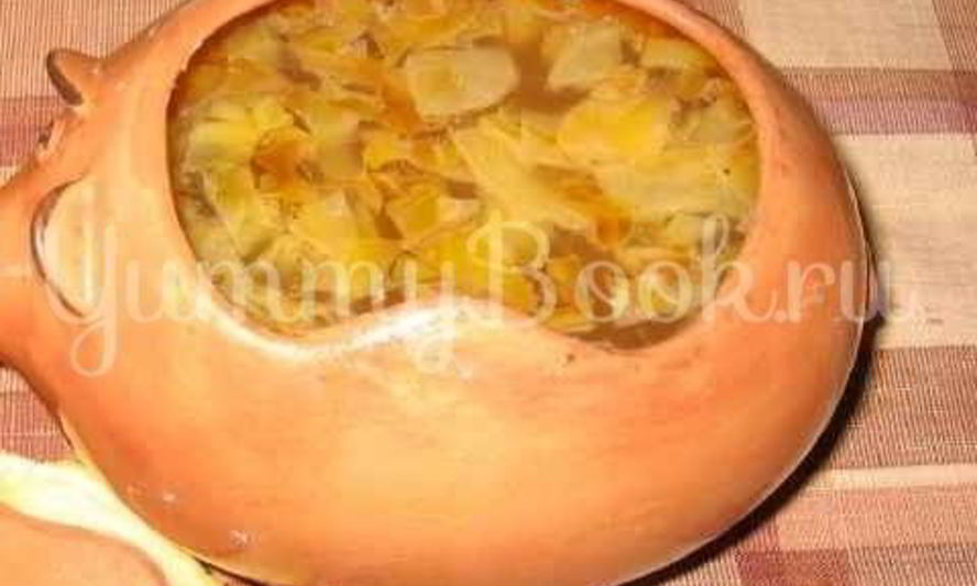 Рецепт щей из свежей капусты в духовке