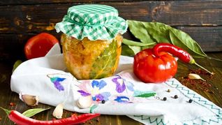 Щи на зиму без перца