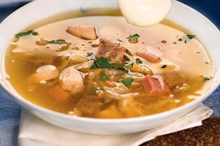 Щи петровские из квашеной капусты