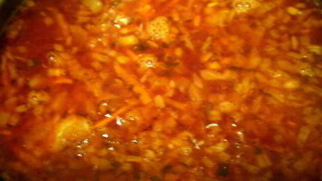 щи с говядиной и грибами