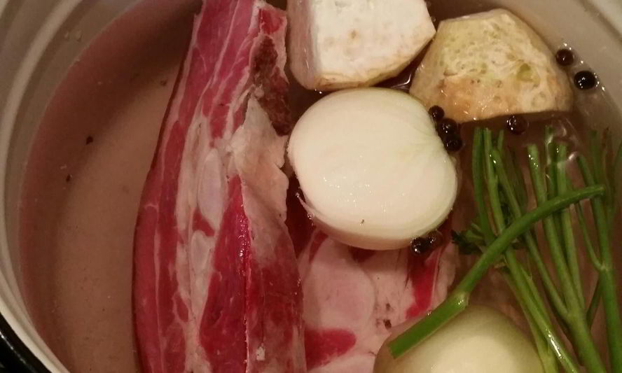 Рецепт щей с говяжьей грудинкой