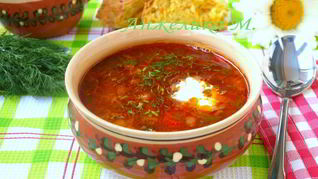 Щи с килькой