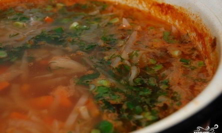 Рецепт щей с копчеными ребрышками