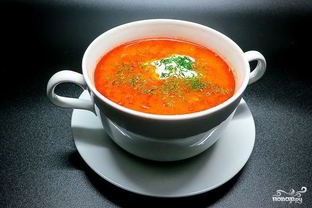 Щи с томатной пастой