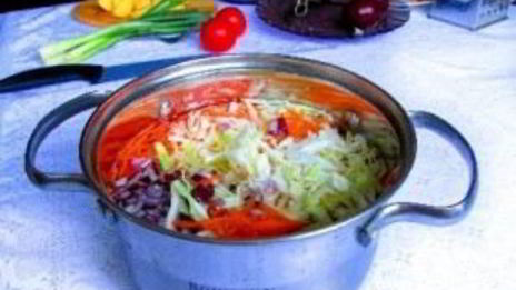 щи с тушенкой