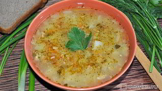 Щи со свежей капустой