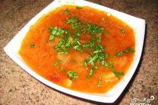 Щи со свининой