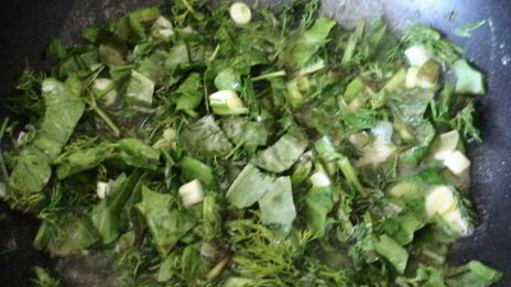 щи весенние с рисом и щавелем