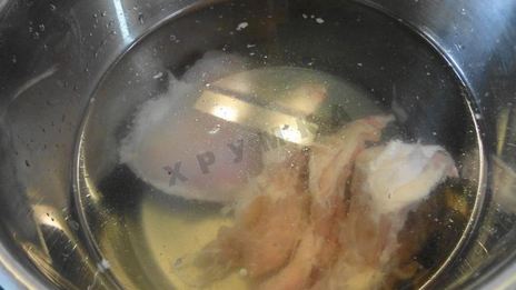 вкусные щи с курицей из свежей капусты