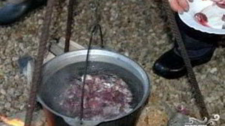 шурпа из баранины с нутом