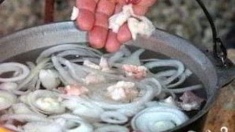 шурпа из баранины с нутом