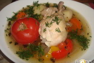 Шурпа из петуха