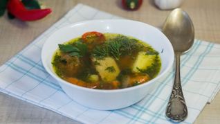 Шурпа из свинины