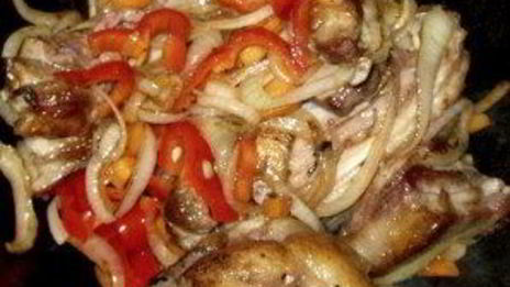 шурпа из свиных ребрышек