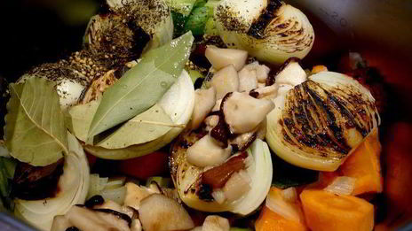 швабский суп с домашними шпецле