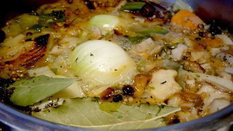 швабский суп с домашними шпецле