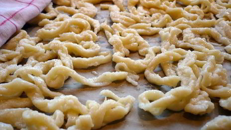 швабский суп с домашними шпецле