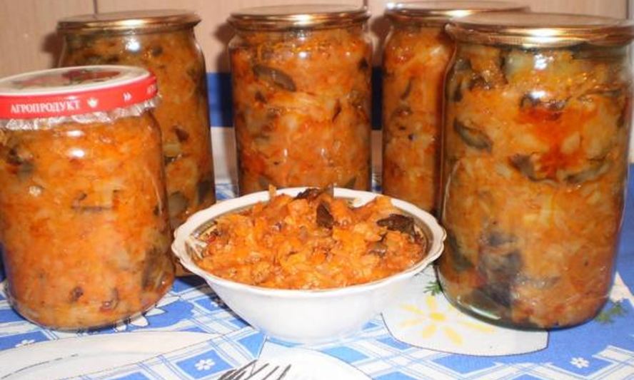 Рецепт домашней овощной солянки на зиму