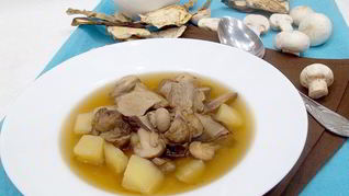 Грибная солянка без капусты