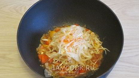 грибная солянка с капустой