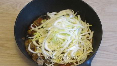 грибная солянка с капустой