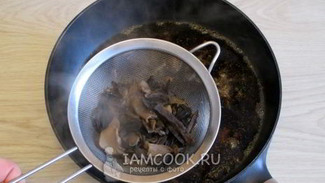 грибная солянка с капустой