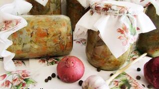 Грибная солянка