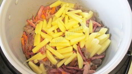 мясная солянка в мультиварке