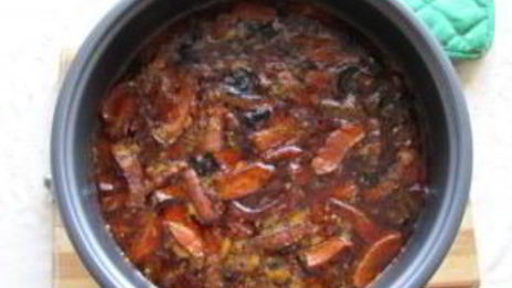 сборная мясная солянка в мультиварке