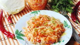 Солянка из капусты на зиму