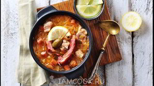 Солянка из квашеной капусты