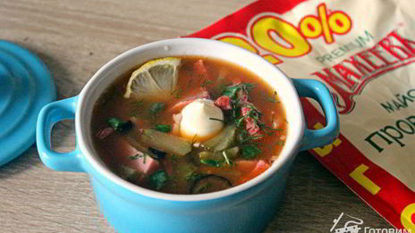 солянка мясная сборная 1 января