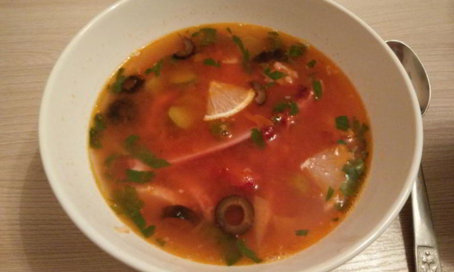 Рецепт солянки мясной сборной