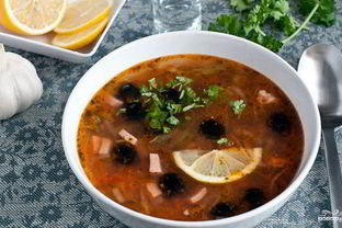 Солянка по-татарски