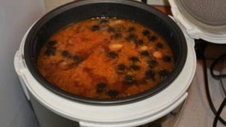 солянка с грибами в мультиварке