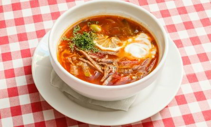 Рецепт солянки с оливками