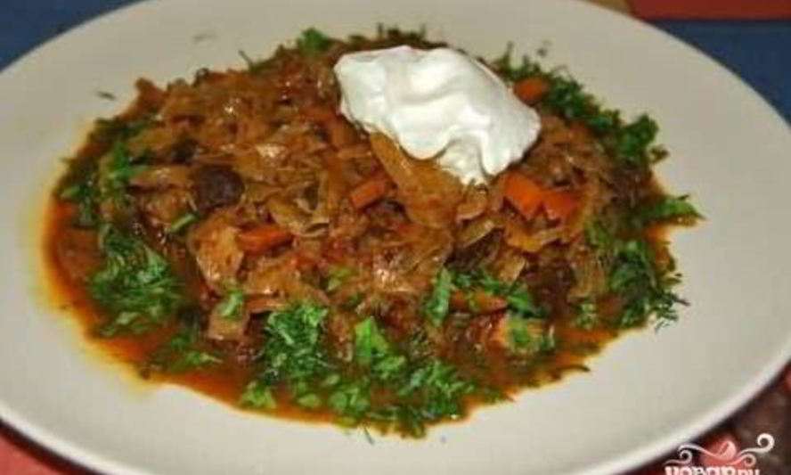 Рецепт солянки сборной в мультиварке