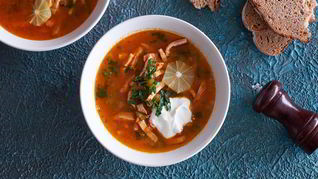 Солянка в черноморском стиле