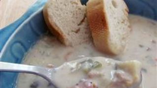 Суп Чаудер из пангасиуса