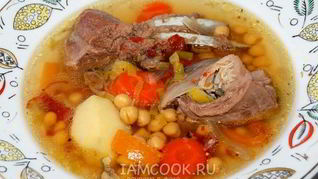 Суп из баранины с картофелем
