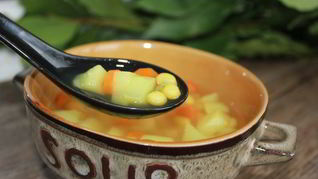 Суп из белой фасоли