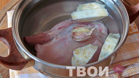 суп из кролика