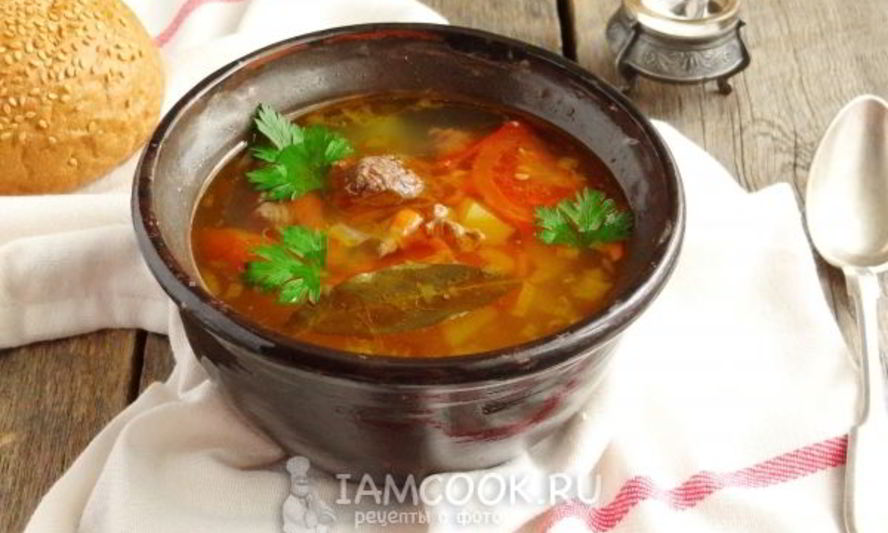 Рецепт супа из лосятины