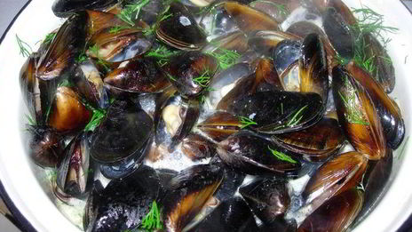 суп из мидий