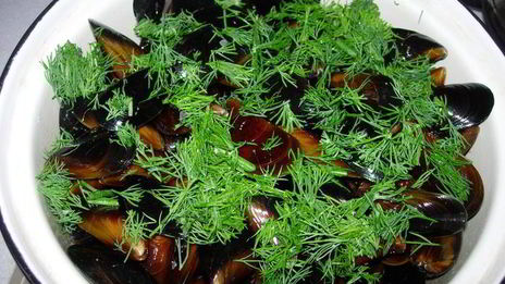 суп из мидий