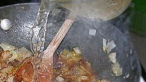 суп из цветной капусты с беконом