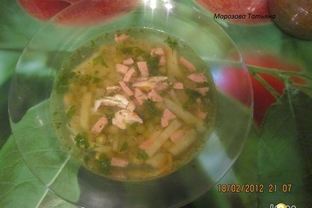 Суп из зеленого горошка