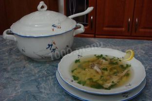 Суп картофельный с курицей