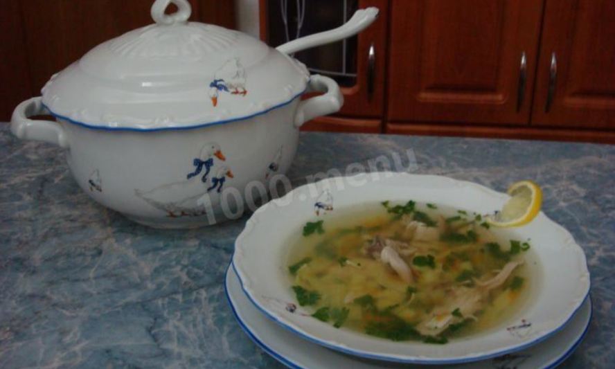 Рецепт супа картофельного с курицей